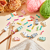 Polar Bear Silicone Knitting Needle Stoppers SIL-NB0001-25-4