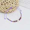  Colorful Beaded Bracelet Sweet and Cute Girl Style Adjustable Imitation Pearl Bracelet Versatile Bracelet AR4716-10-1