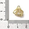 Rack Plating Brass Micro Pave Cubic Zirconia Charms KK-M014-08G-3