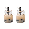 Glass Bottle Pendants LS-CRES-S359-01B-1