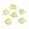 Green Transparent Acrylic Leaf Pendants for Chunky Necklace Jewelry X-DBLA410-9-1