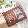 MDF Wood Photo Frames DIY-WH0231-048-6