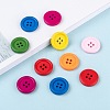 Painted Basic Sewing Button in Round Shape NNA0ZBQ-4