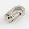 Tarnish Resistant Polished 316 Surgical Stainless Steel Keychain Clasp Findings STAS-R072-63-1