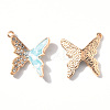 Alloy Enamel Pendants X-ENAM-R058-03B-2