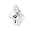 925 Sterling Silver Mushroom Charms with Jump Rings STER-H118-08S-1