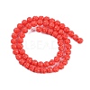 Synthetic Coral Carved Beads Strands CORA-C003-01C-2