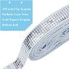 5 Rows Plastic Paillette Lace Trim OCOR-WH0030-91B-6