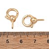 SHEGRACE Brass Spring Ring Clasps XGRQ58922-786G-3