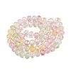 Transparent Glass Beads Strands GLAA-T023-6mm-A14-2