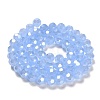 Electroplate Glass Beads Strands EGLA-A035-J8mm-A03-2