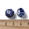 Vintage Porcelain Pumpkin Beads PORC-L080-A03-3
