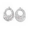 Non-Tarnish 304 Stainless Steel Pendants STAS-C003-05P-1