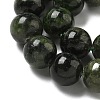 Natural Green Diopside Beads Strands G-K382-B01-03-4