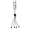 304 Stainless Steel Pendant Necklaces NJEW-H210-G-P-3