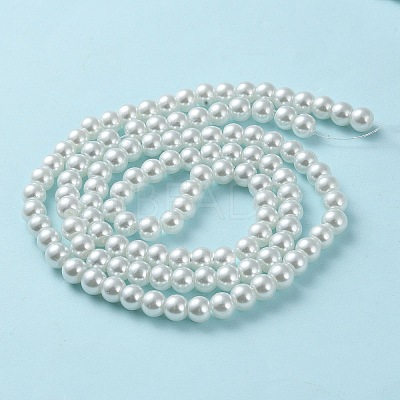 Glass Pearl Beads Strands HY-8D-B01-1