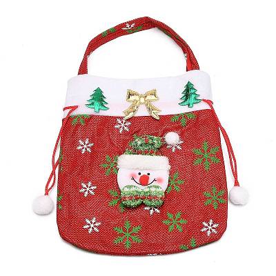 Christmas Cloth Candy Bags Decorations ABAG-I003-05C-1