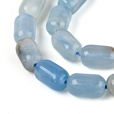 Natural Blue Calcite Beads Strands G-G980-53A-1