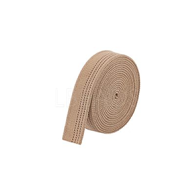 5 Yards Polycotton Ribbon OCOR-WH0078-169B-1