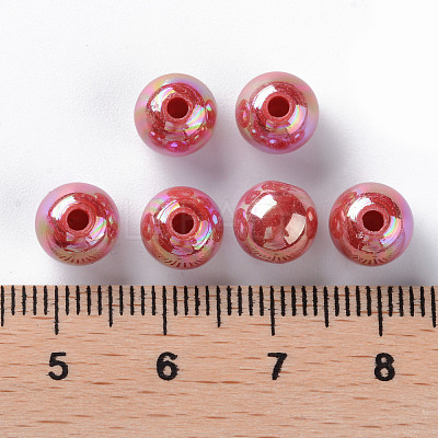 Opaque Acrylic Beads MACR-S370-D8mm-A14-1