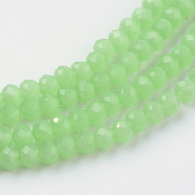 Imitation Jade Glass Beads Strands X-GLAA-R135-2mm-36-1