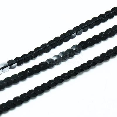Plastic Paillette Beads PVC-Q085-6mm-26A-1