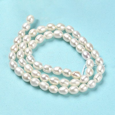 Natural Cultured Freshwater Pearl Beads Strands PEAR-E016-125-1