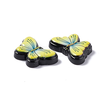 Opaque Resin Cabochons RESI-C027-03F-1