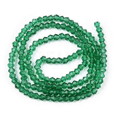 Transparent Glass Beads Strands GLAA-F029-2mm-30-1