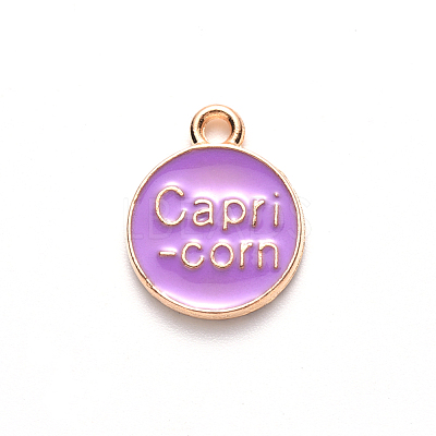 Alloy Enamel Pendants X-ENAM-S124-01A-01E-1