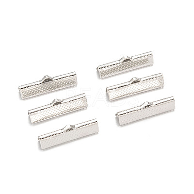 Iron Ribbon Crimp Ends E182Y-1