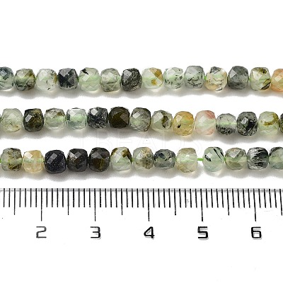 Natural Prehnite Beads Strands X-G-B088-E16-04-1