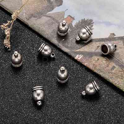 Tibetan Style Cord Ends TIBE-4736-AS-FF-1