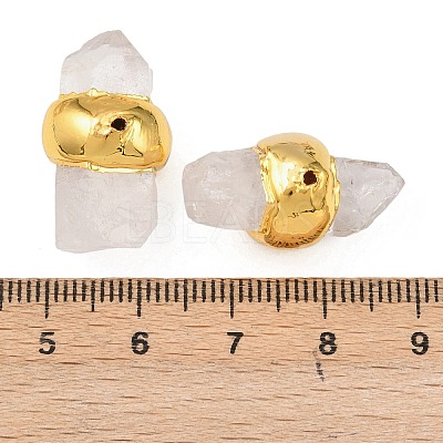 Natural Quartz Crystal Beads KK-H516-03G-1