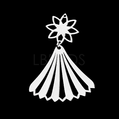 Tarnish Resistant 201 Stainless Steel Pendants STAS-S105-LA365-1-1