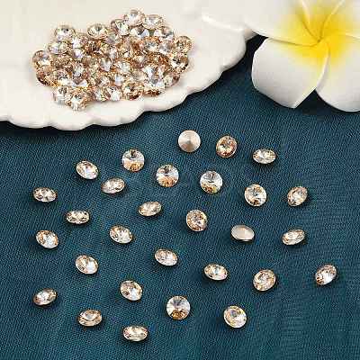 Preciosa&reg MAXIMA Crystal Round Stones Y-PRC-RASS47-00030-235-1