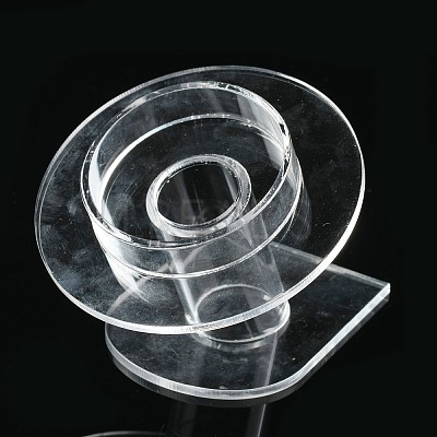 Organic Glass Bracelets/Bangles Display BDIS-N002-01-1