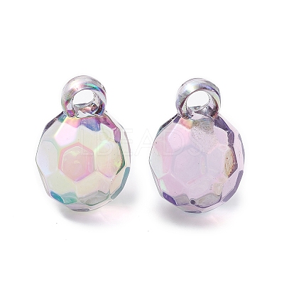 Transparent Acrylic Pendants MACR-D059-01-1