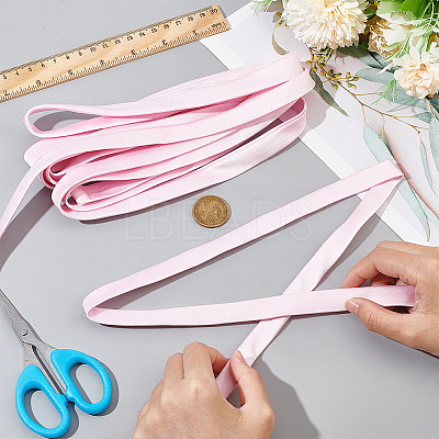 6M Polyester Satin Ribbons OCOR-WH0082-66C-1