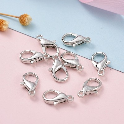 Zinc Alloy Lobster Claw Clasps E105-1