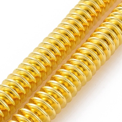 Electroplated Non-magnetic Synthetic Hematite Beads Strands G-C006-05G-1