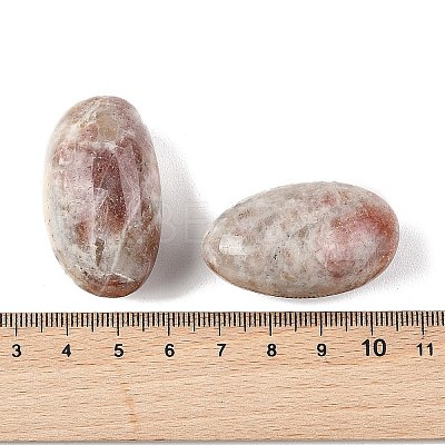 Natural Sunstone Beads G-G348-01B-34-1