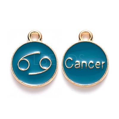 Alloy Enamel Pendants LS-X-ENAM-S124-01B-05D-1