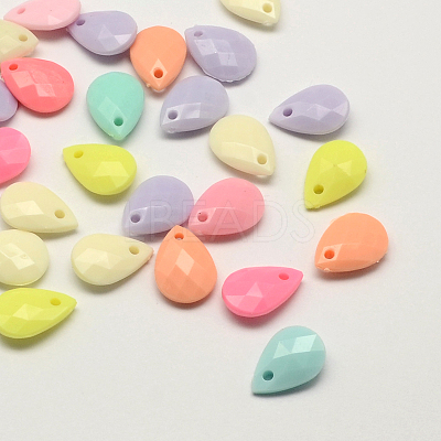 Opaque Acrylic teardrop X-SACR-Q100-M057-1