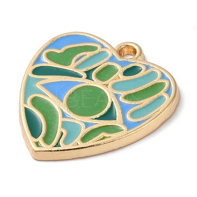 Zinc Alloy Enamel Pendants ENAM-Z013-01B-05-1