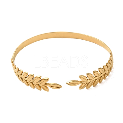 304 Stainless Steel Cuff Bangles BJEW-Z022-01G-1