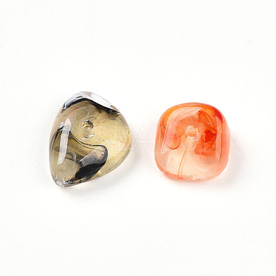 Transparent Acrylic Beads X1-TACR-T028-39F-1
