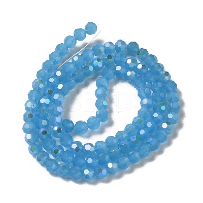 Imitation Jade Glass Beads Strands LS-EGLA-A035-J4mm-L07-1
