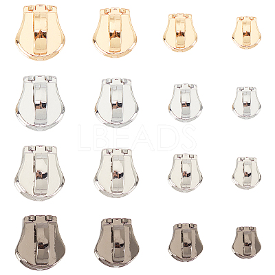 Zinc Alloy Replacement Zipper Sliders FIND-BC0001-55-1