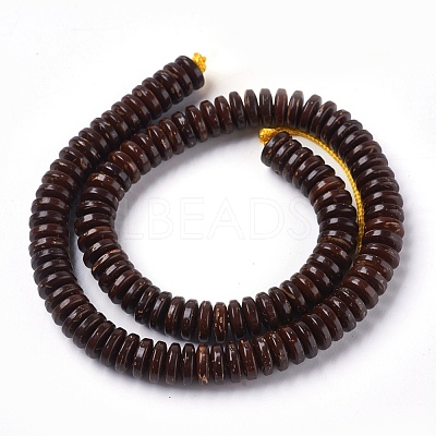 Coconut Beads Strands COCO-O009-01-8x3mm-1